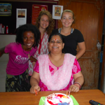 A homestay with a family