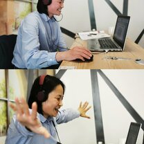 Teacher Hannah's passionate online class