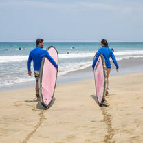 Learn to surf