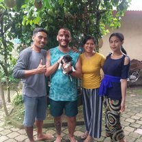 Meeting an Indonesian Family