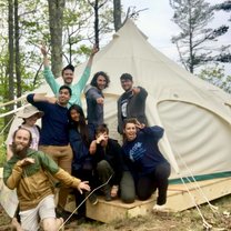 The yurt was my home for two amazing weeks. Never thought I would say I miss sleeping in a yurt. 