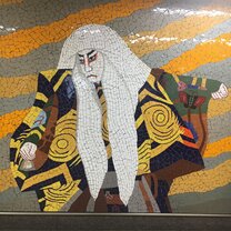 Painting in a Station