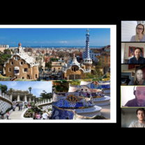 Connect-123 Online Barcelona Group Social 