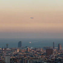 Barcelona sunset