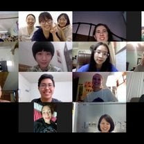 Our group photo during ABROADER's farewell session