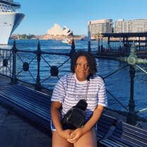 In front of the Sydney Opera House!