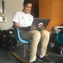 This is me programming in ROS