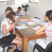 Working in class