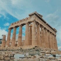 The most historic site in Athens is the Parthenon, arguably the most famous Acropolis in the world. It sits on the top of a rocky hill in the center of Athens.