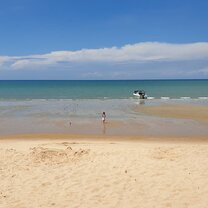 An amazing empty beach in Rayong