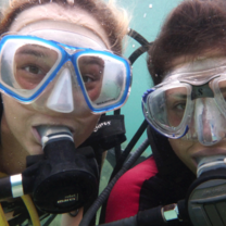 Scuba diving