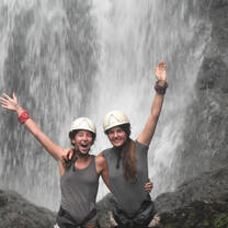 Waterfall rappel