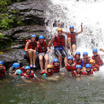Waterfall rappel
