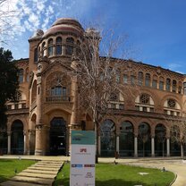 UAB Sant Pau campus View of UAB Sant Pau campus building