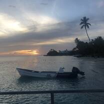 Picture from the sunset cruise, this was after we got off the boat of the beach. 