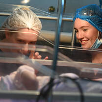 In the neonatal ICU