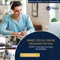 Arabic is coming to you!  COVID-19 changed your plans, NO WORRIES!  Enjoy learning Arabic from home!
