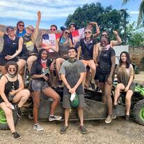 After placement ATV driving