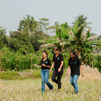 Our team out in the field