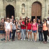 Students in Oaxaca, City Mexico