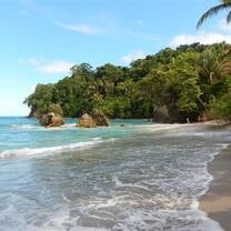 Beach at Manuel Antonio National Park in Costa Rica