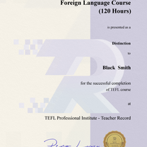 The First Free-of-Charge Accredited Online 120-Hour TEFL Certificate from TeacherRecord