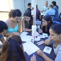 OLSA students working