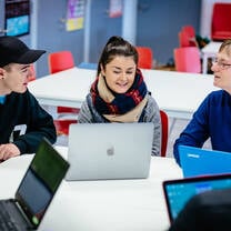 Students in Library