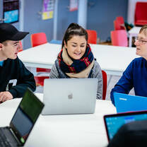 Students in Library