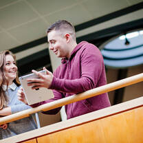 Students in Library