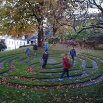 Labyrinth at St. Finbarr's Cathedral in Cork City