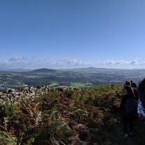 Out for a hike with the hillwalking club