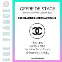 Internship at Chanel - Internship in France - EGE FRANCE