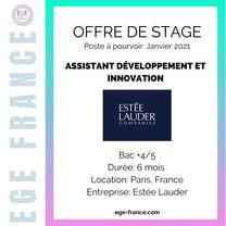 Internship at Estée Lauder - Internship in France - EGE FRANCE