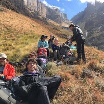 Mountain views Taking in the mountain views