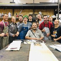 Making knives with Rudi Bladesmithing