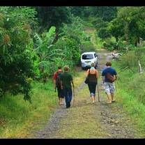 Exploring ashore