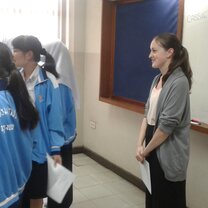 Monitoring a student presentation