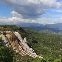 Hierve el Agua mountain springs in Oaxaca, Mexico