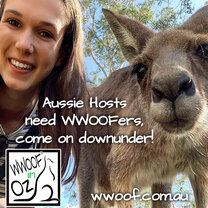 Come Down Under! Meet Aussie Hosts and their animals. Join WWOOF and meet other WWOOFers and amazing Hosts Australia wide