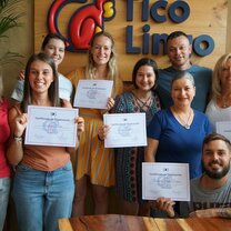 Tico Lingo Graduation Day in Heredia, Costa Rica Tico Lingo Graduation Day