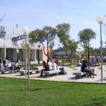 Spacious green campus