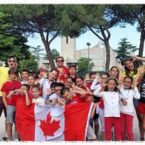 Canada day at camp