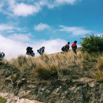 Hiking in Ecuador