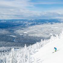 Skiing with Ski le Gap in Big White 