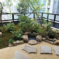 KCP International's Japanese garden