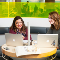Students study at the University of Stirling