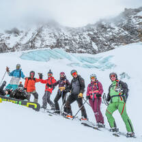 Back country tour group