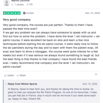 Varified Trustpilot review