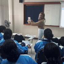 Presenting my Lesson